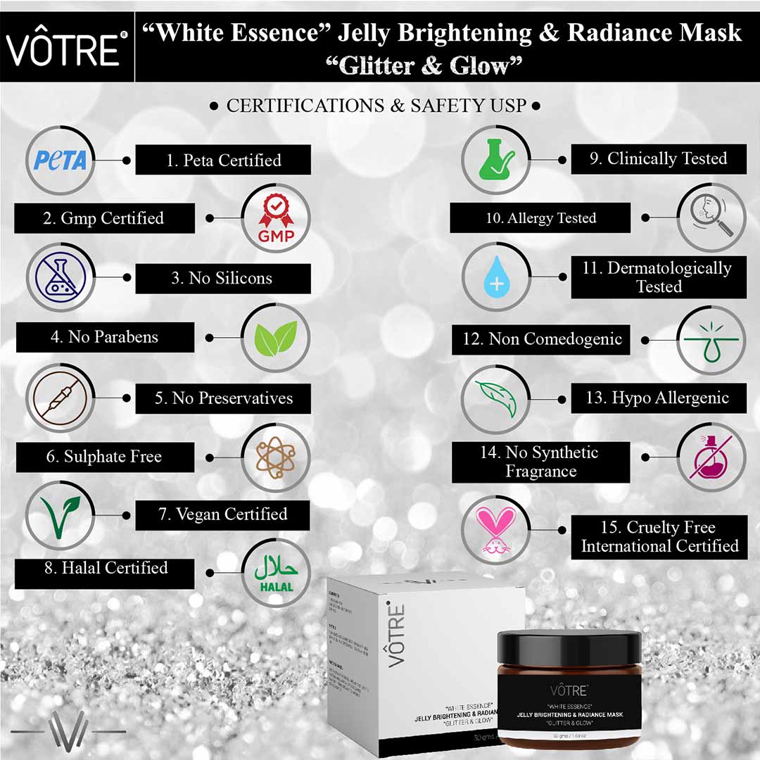 Vanity Wagon | Buy Votre Jelly Brightening & Radiance Mask, White Essence