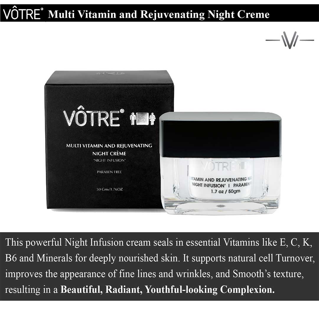 Vanity Wagon | Buy Votre Multi Vitamin And Rejuvenating Night Crème