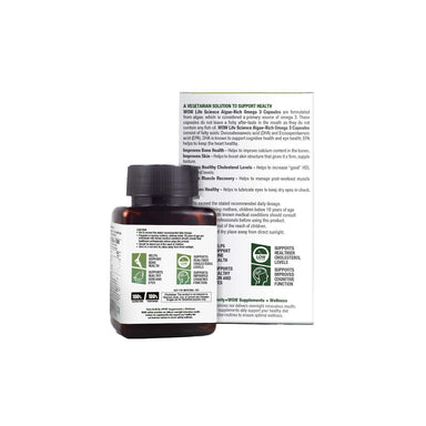 Vanity Wagon | Buy WOW Life Science Algae-Rich Omega 3 Capsules with EPA & DHA