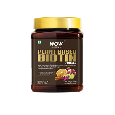 Vanity Wagon | Buy WOW Life Science Plant-Based Biotin Powder with Sesbania Grandiflora Extract