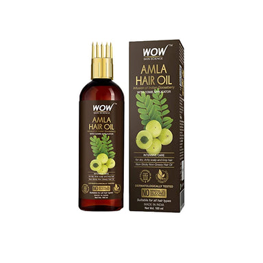 Vanity Wagon | Buy WOW Skin Science Amla Hair Oil with Comb Applicator