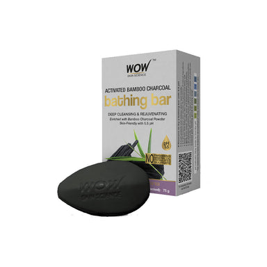Vanity Wagon | Buy WOW Skin Science Activated Bamboo Charcoal Bathing Bar
