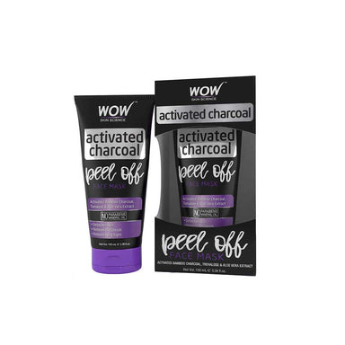 Vanity Wagon | Buy WOW Skin Science Activated Charcoal Peel Off Face Mask with Trehalose & Aloe Vera