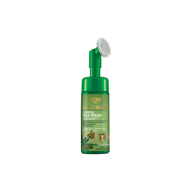 Vanity Wagon | Buy WOW Skin Science Aloe Vera Foaming Face Wash with Built-In Face Brush