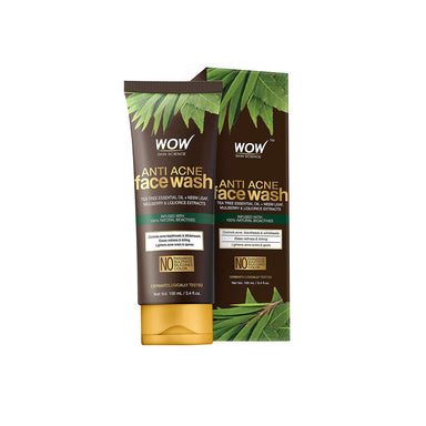 Vanity Wagon | Buy WOW Skin Science Anti Acne Face Wash with Neem & Tea Tree