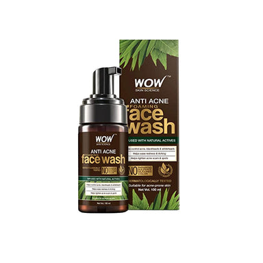 Vanity Wagon | Buy WOW Skin Science Anti Acne Foaming Face Wash