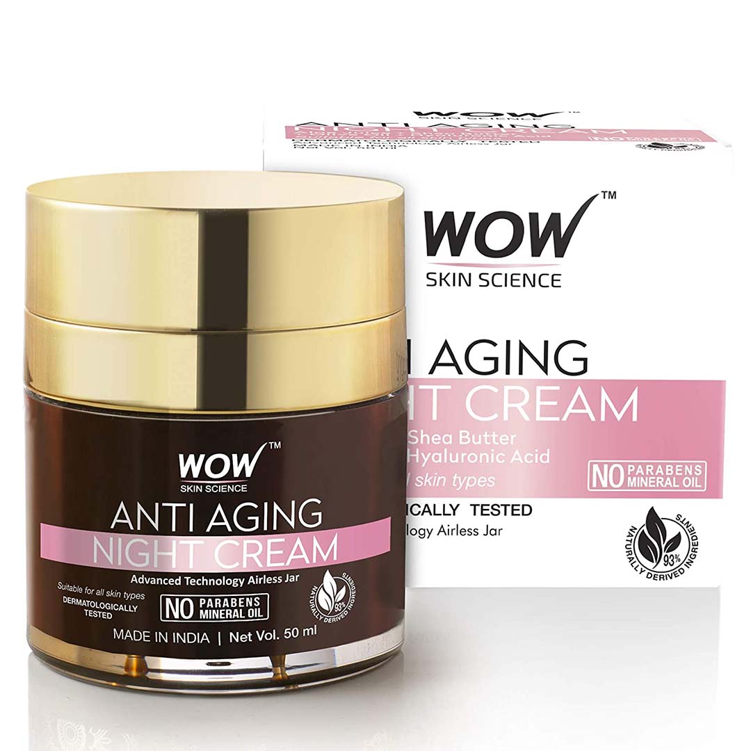 Vanity Wagon | Buy WOW Skin Science Anti Aging Night Cream