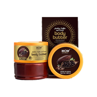 Vanity Wagon | Buy WOW Skin Science Arabica Coffee and Cocoa Body Butter with Shea Butter & Aloe Vera