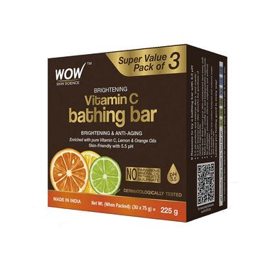 Vanity Wagon | Buy WOW Skin Science Brightening Vitamin C Bathing Soap Bar Combo