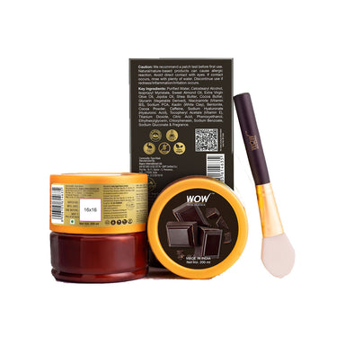 Vanity Wagon | Buy WOW Skin Science Chocolate Caffeine Face Mask with Cocoa Butter & Bentonite