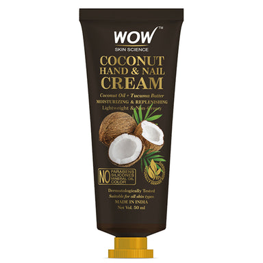 Vanity Wagon | Buy WOW Skin Science Coconut Hand & Nail Cream with Tucuma Butter