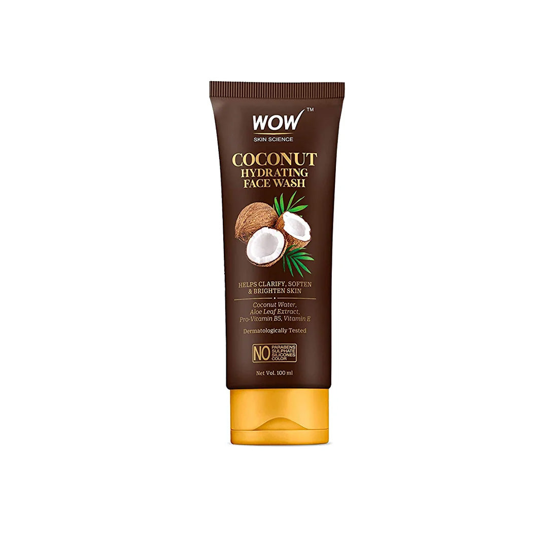 Vanity Wagon | Buy WOW Skin Science Coconut Hydrating Face Wash with Aloe Vera & Vitamin E