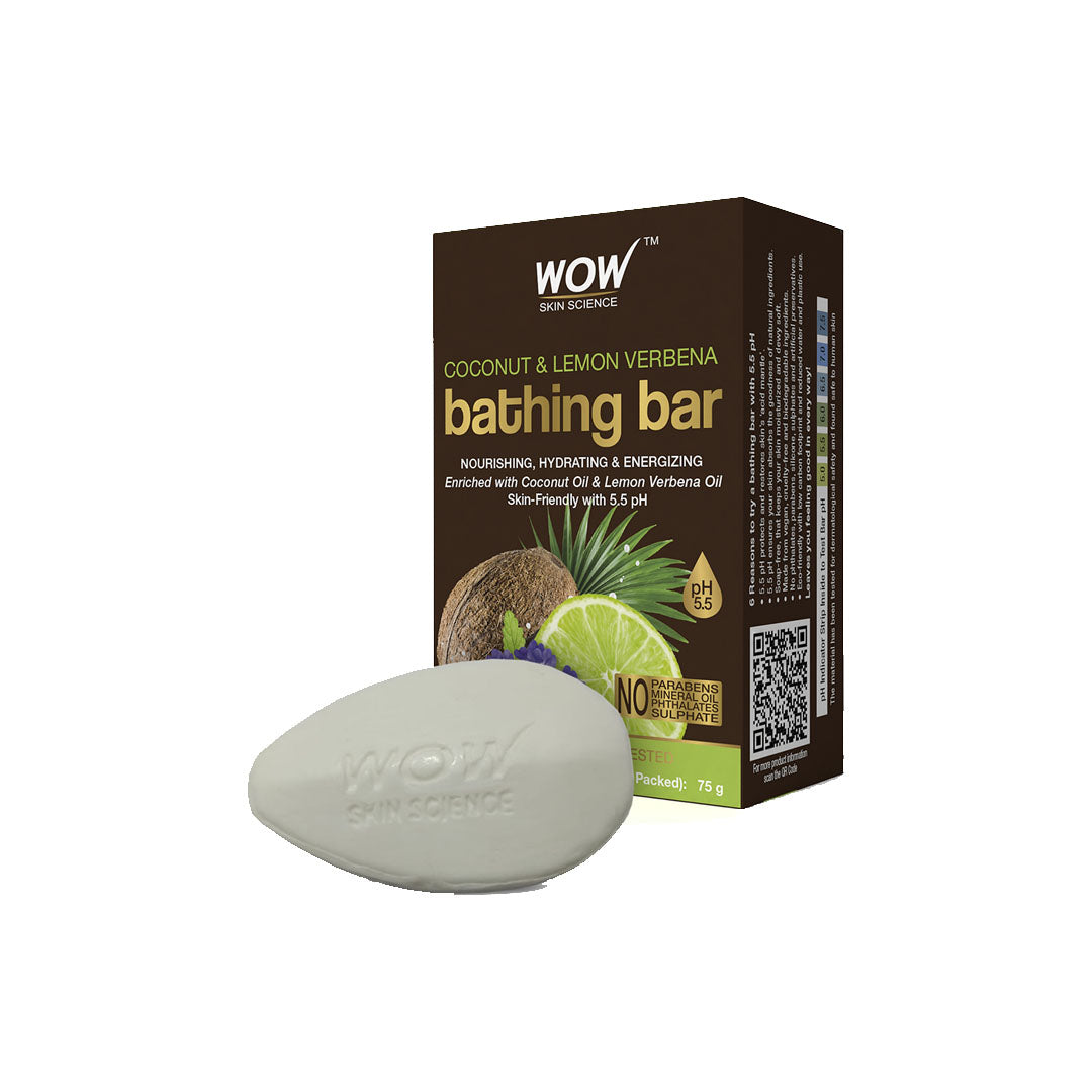 Vanity Wagon | Buy WOW Skin Science Coconut & Lemon Verbena Bathing Bar