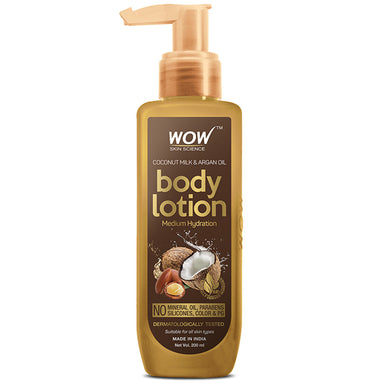 Vanity Wagon | Buy WOW Skin Science Coconut Milk & Argan Oil Body Lotion