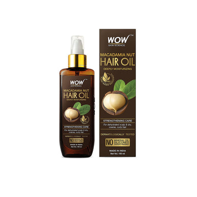 Vanity Wagon | Buy WOW Skin Science Deeply Moisturizing Macadamia Nut Hair Oil