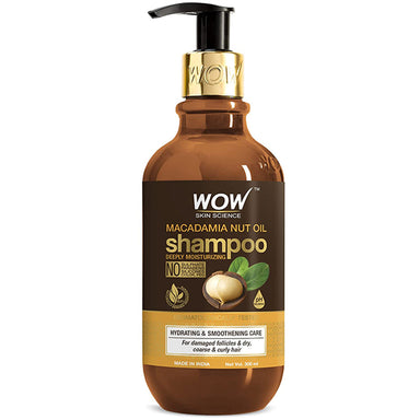 Vanity Wagon | Buy WOW Skin Science Deeply Moisturizing Macadamia Nut Oil Shampoo