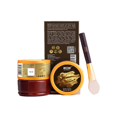 Vanity Wagon | Buy WOW Skin Science Gold Clay Face Mask with Bentonite & Sweet Almond Oil