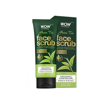 Vanity Wagon | Buy WOW Skin Science Green Tea Face Scrub with Green Kaolin Clay