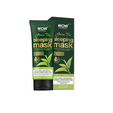 Vanity Wagon | Buy WOW Skin Science Green Tea Sleeping Mask with Aloe Vera