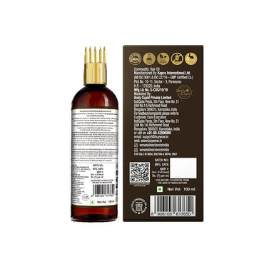 Vanity Wagon | Buy WOW Skin Science Hemp Hair Oil for Dry, Weak & Damaged Hair with Comb Applicator