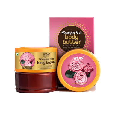 Vanity Wagon | Buy WOW Skin Science Himalayan Rose Body Butter with Shea Butter & Sweet Almond Oil