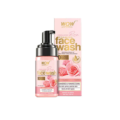 Vanity Wagon | Buy WOW Skin Science Himalayan Rose Foaming Face Wash