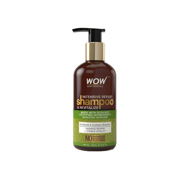 Vanity Wagon | Buy WOW Skin Science Intensive Repair and Revitalize Shampoo with Sunflower & Soybean Biolipids