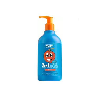 Vanity Wagon | Buy WOW Skin Science Kids 3 in 1 Tip to Toe Wash with Peach