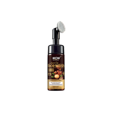 Vanity Wagon | Buy WOW Skin Science Moroccan Argan Oil Foaming Face Wash with Built-In Brush