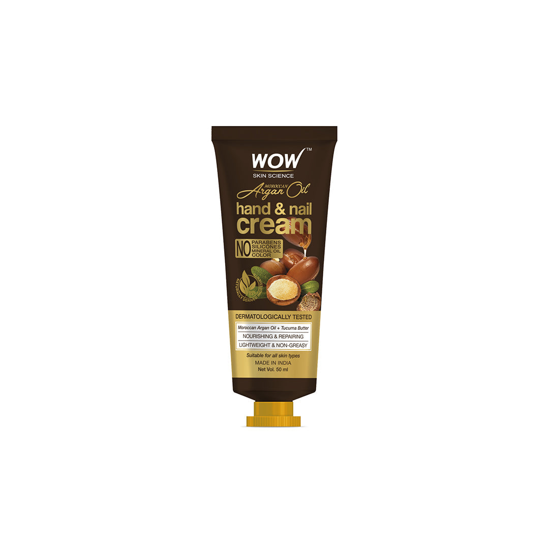 Vanity Wagon | Buy WOW Skin Science Moroccan Argan Oil Hand & Nail Cream with Tucuma Butter