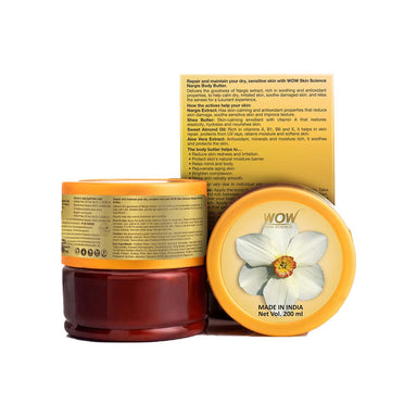 Vanity Wagon | Buy WOW Skin Science Nargis Body Butter with Shea Butter & Sweet Almond
