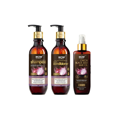 Vanity Wagon | Buy WOW Skin Science Onion Oil Ultimate Hair Care Kit