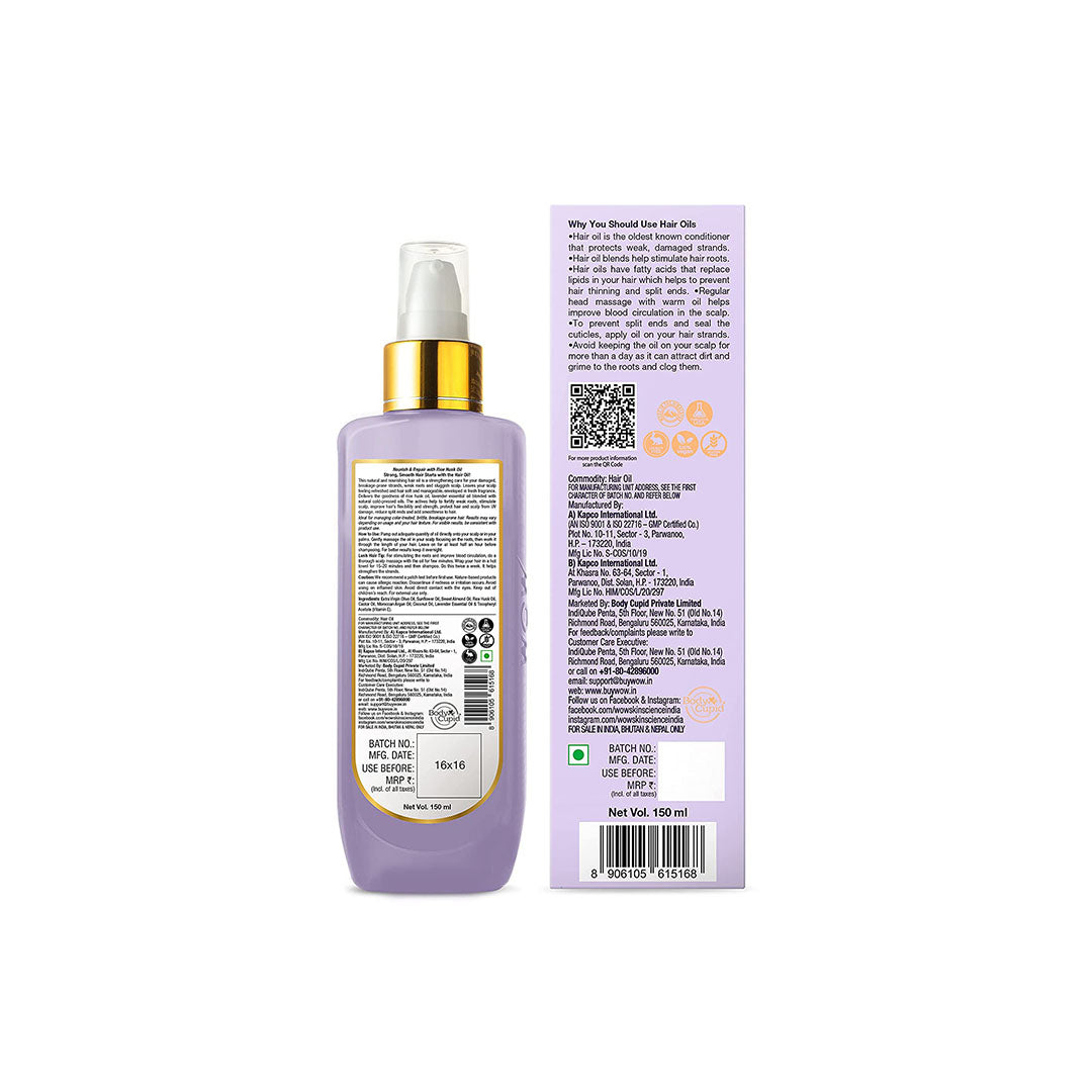 Vanity Wagon | Buy WOW Skin Science Rice Husk & Lavender Hair Oil