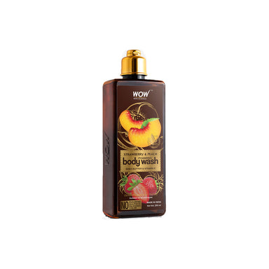 Vanity Wagon | Buy WOW Skin Science Strawberry & Peach Foaming Body Wash with Shea Butter & Vitamin E