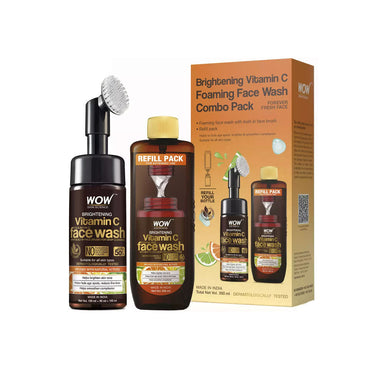 Vanity Wagon | Buy WOW Skin Science Vitamin C Foaming Face Wash Save Earth Combo Pack