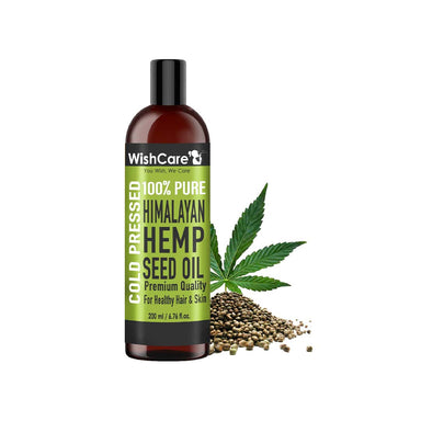 Vanity Wagon | Buy WishCare 100% Pure Cold Pressed Himalayan Hemp Seed Oil