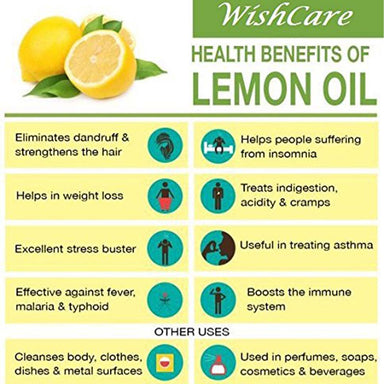 Vanity Wagon | Buy WishCare 100% Pure Lemon Essential Oil