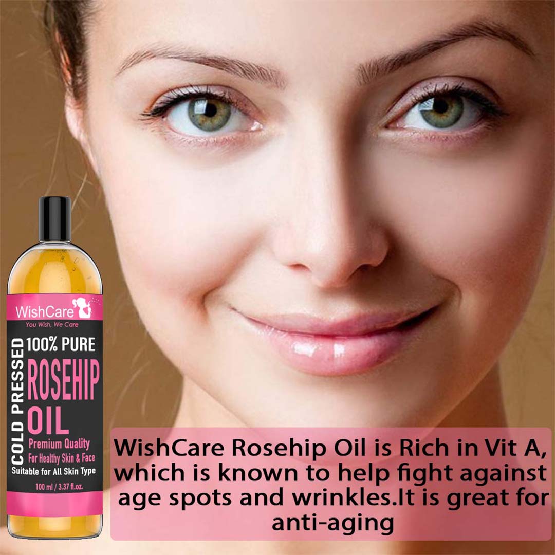 Vanity Wagon | Buy WishCare 100% Pure & Natural Rosehip Oil