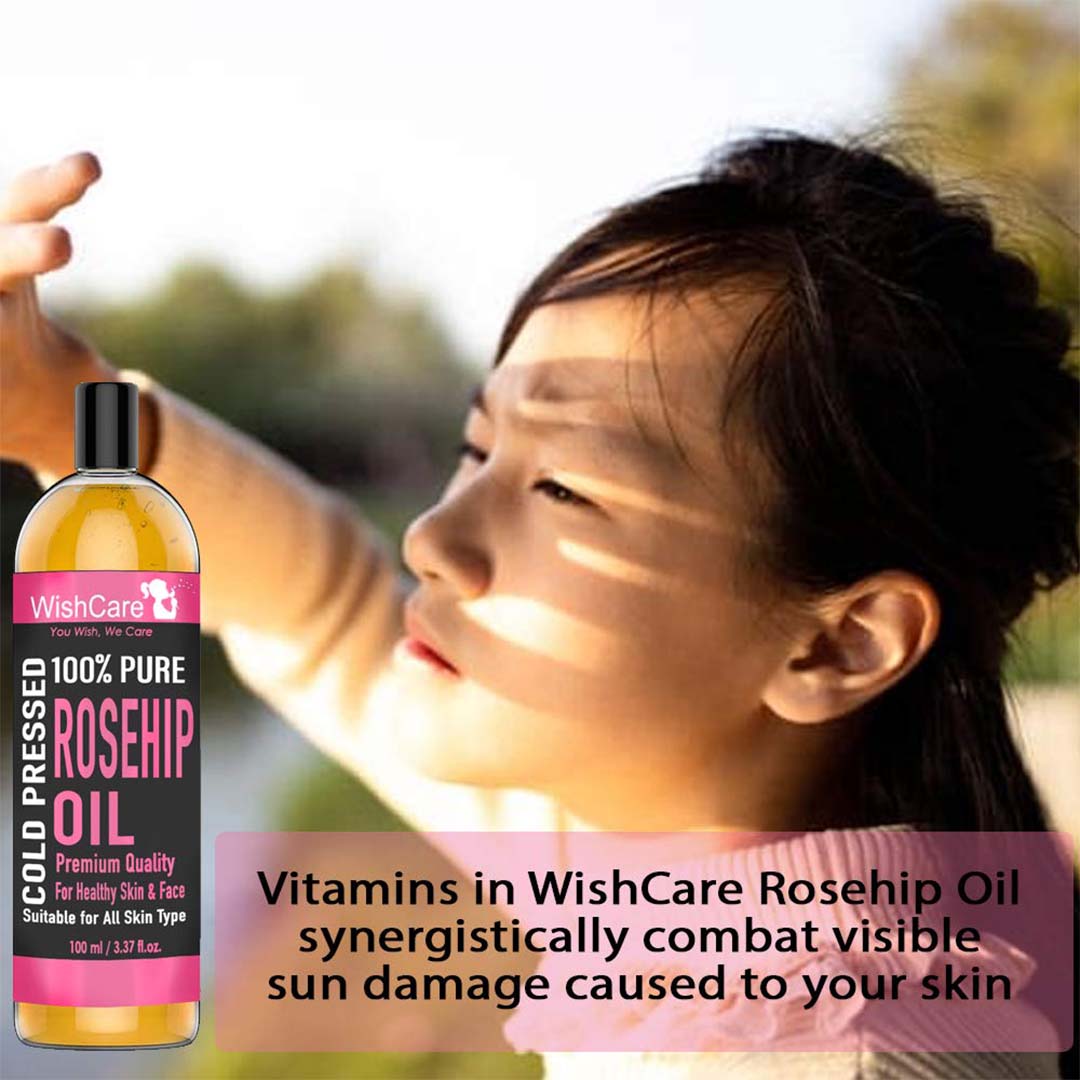 Vanity Wagon | Buy WishCare 100% Pure & Natural Rosehip Oil