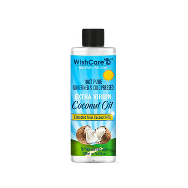 Vanity Wagon | Buy WishCare 100% Pure Unrefinded Cold Pressed Extra Virgin Coconut Oil