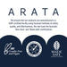 Vanity Wagon | Buy Arata Zero Chemicals Natural Toothpaste with Peppermint, Menthol, Clove, Cinnamon