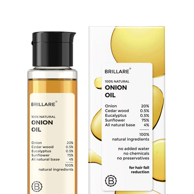 Vanity Wagon | Buy Brillare Onion Oil For Hair Fall Reduction