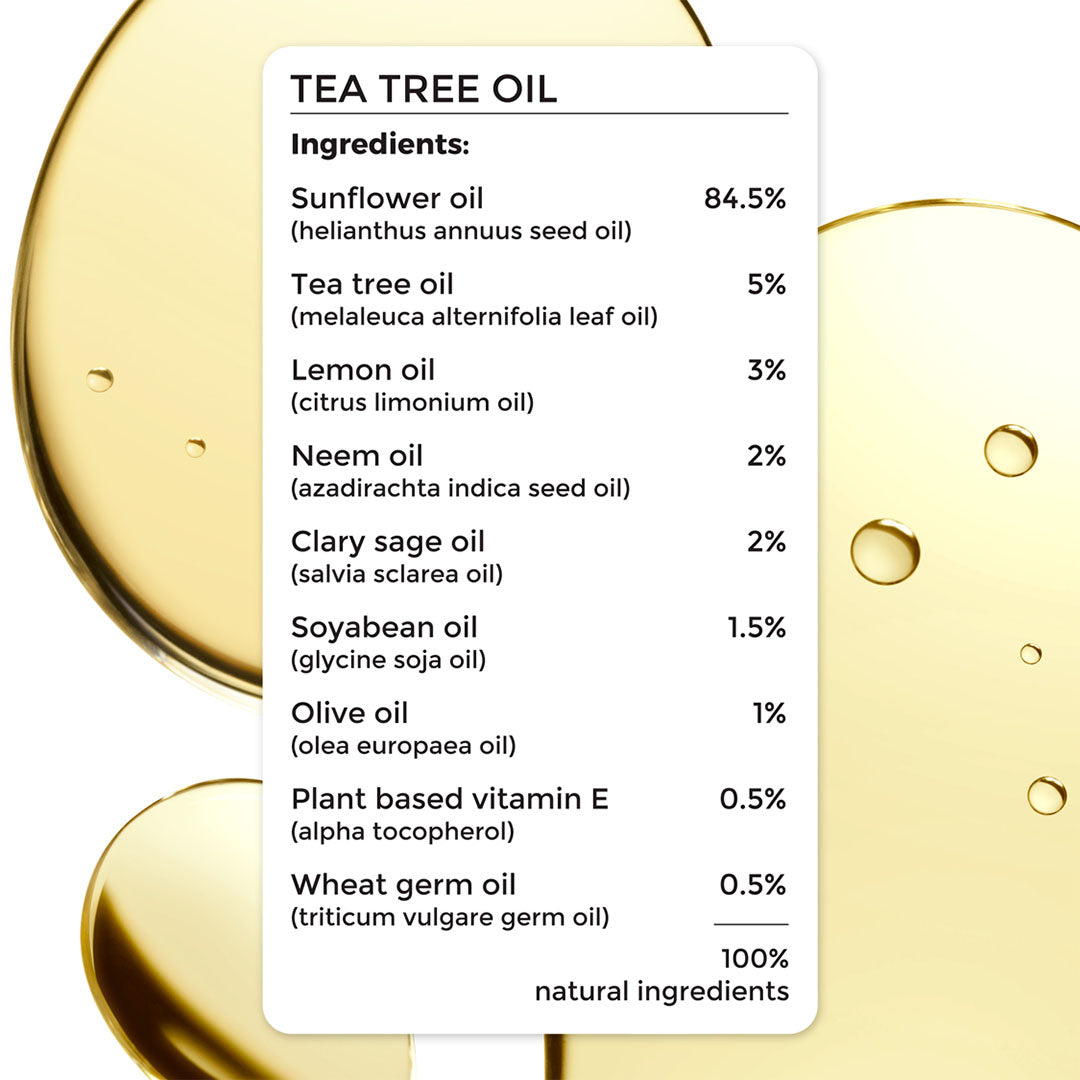 Vanity Wagon | Buy Brillare Tea Tree Oil For Itchy, Flaky, Dandruff Prone Scalp