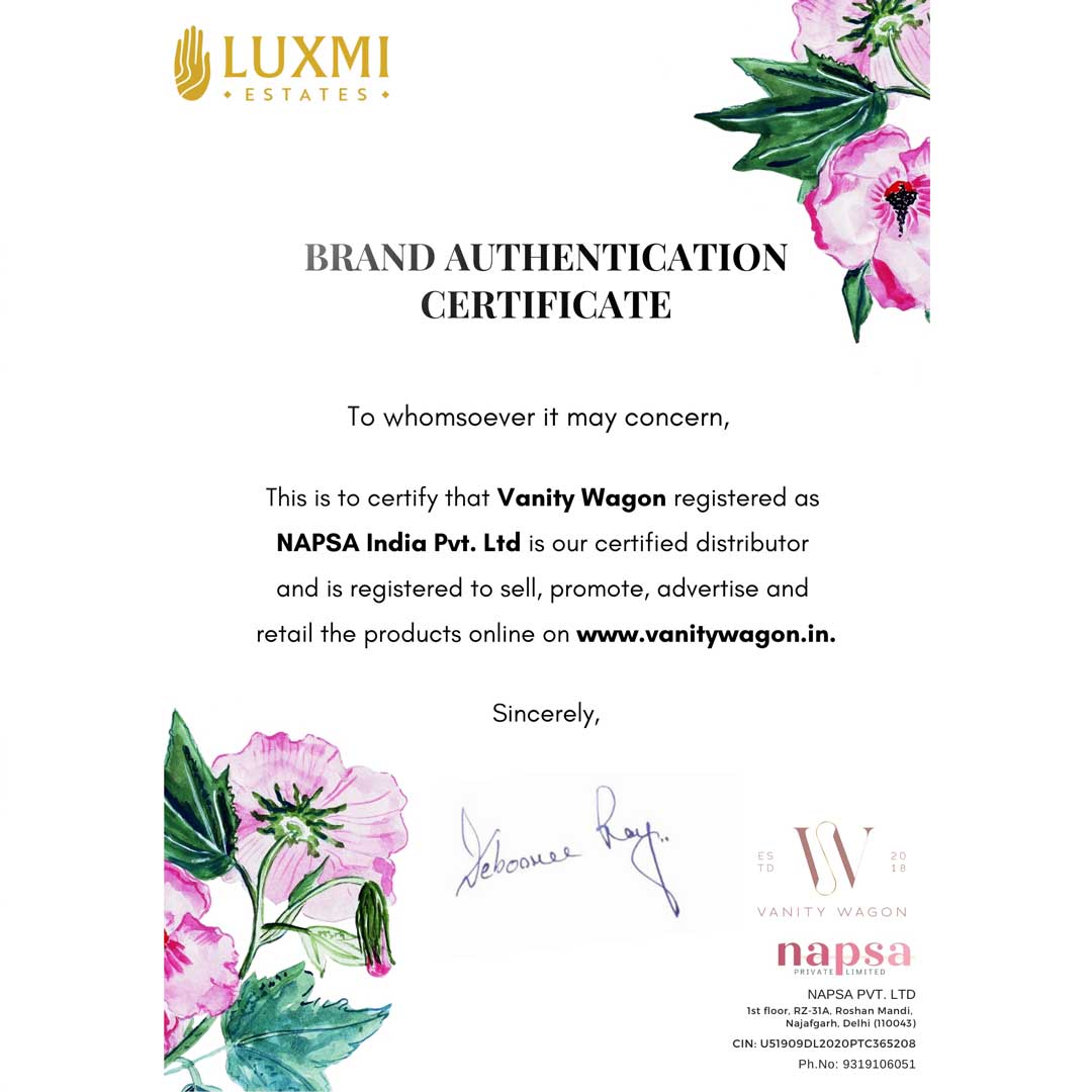 Vanity Wagon | Buy Luxmi Estates Holy Tea