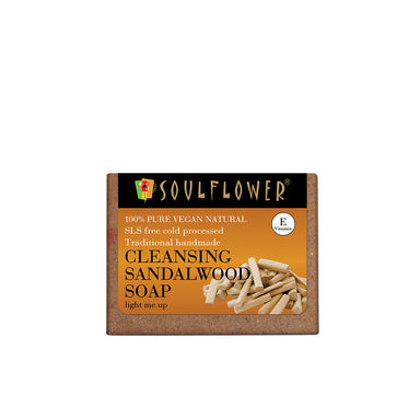 Vanity Wagon | Buy Soulflower Cleansing Sandalwood Soap