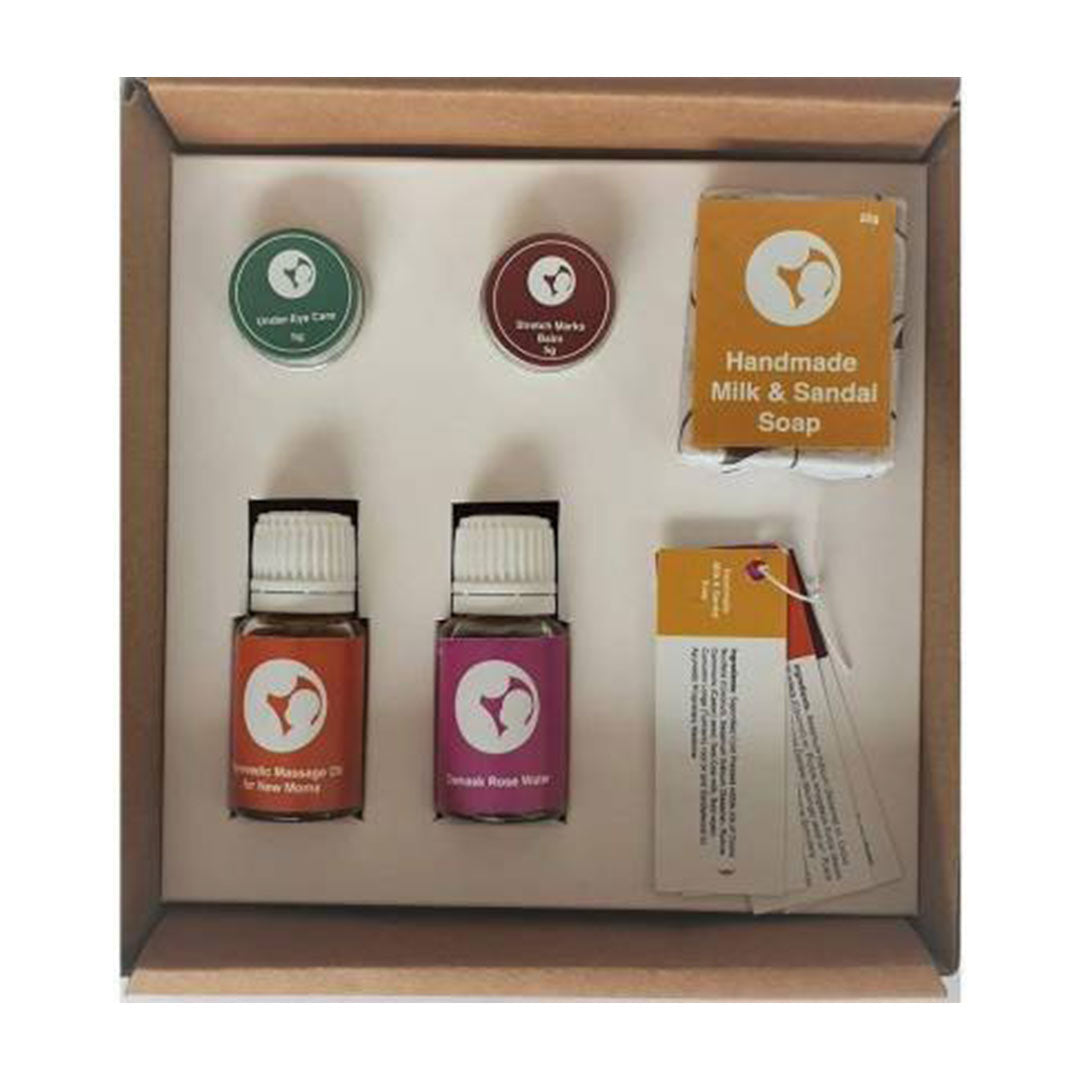 Vanity Wagon | Buy earthBaby Certified Natural Skin Care Essential TRY ME Sample Kit for New Moms