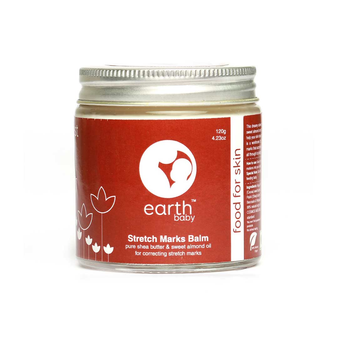 Vanity Wagon | Buy earthBaby Stretch Marks Balm with Shea Butter & Sweet Almond Oil