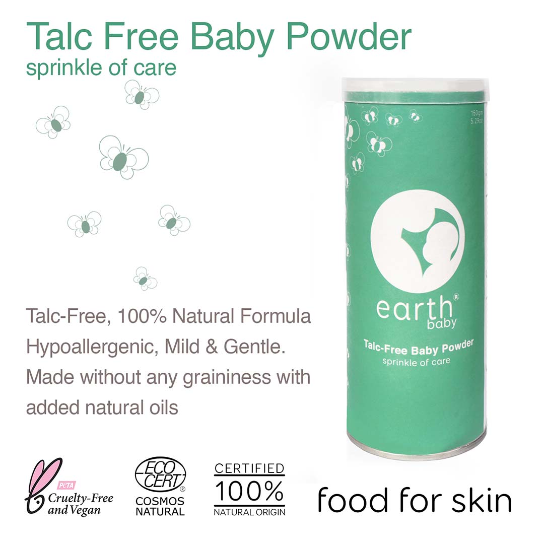 Vanity Wagon | Buy earthBaby Talc-Free Baby Powder