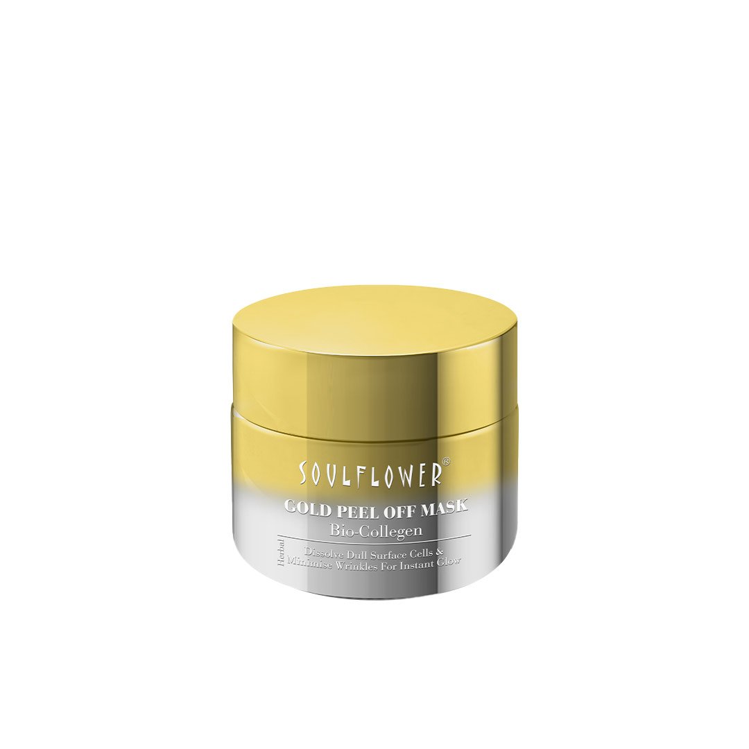 Vanity Wagon | Buy Soulflower Gold Peel Off Mask with Bio-Collagen