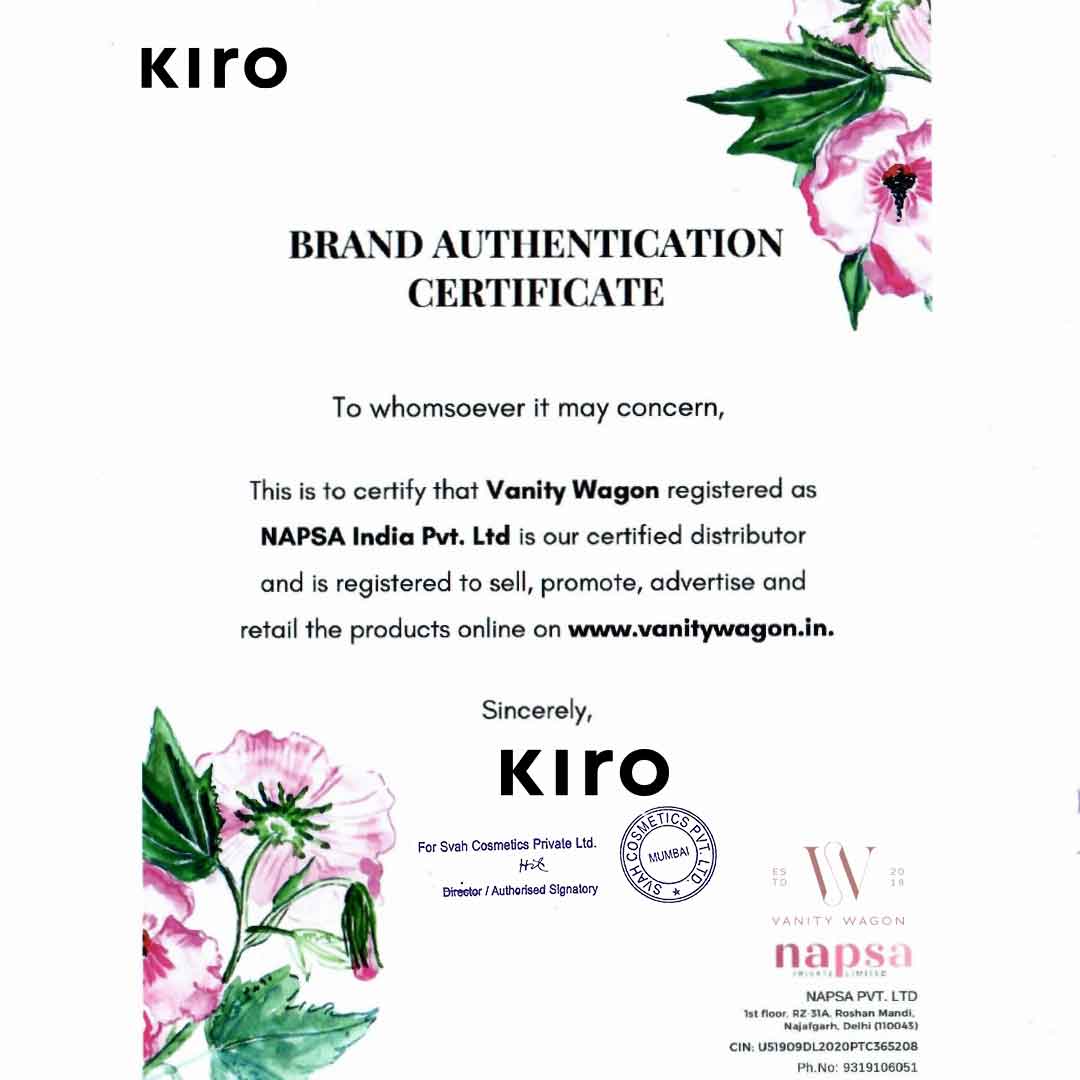 Vanity Wagon | Buy Kiro Botanico Timeless Matte Compact, Honey Tan